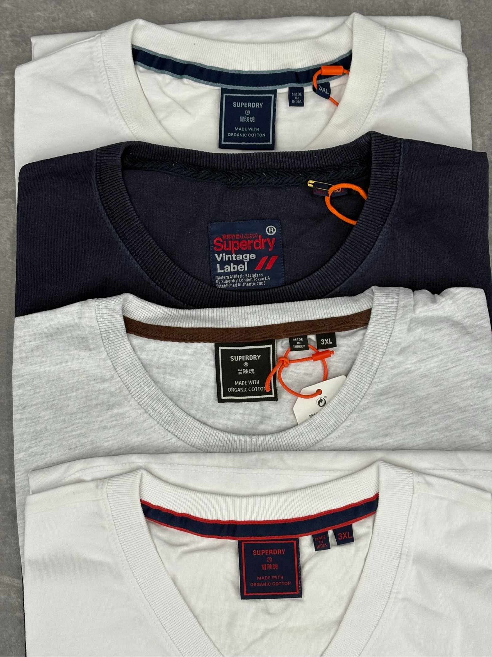 Lot of 4 SuperDry T-shirts size XXXL (3XL) – photo 2